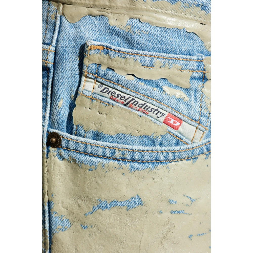 Diesel Jeans 2010 D-Macs-Fsf3 Beige Heren