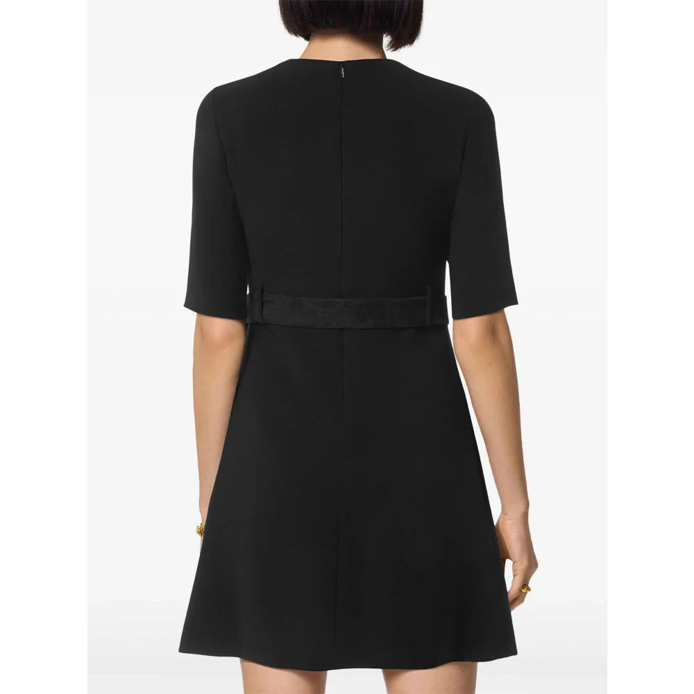 Versace Elegante Zwarte Jurk voor Vrouwen Black Dames