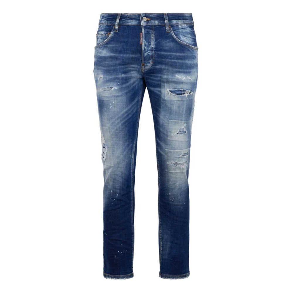 Dsquared2 Men's Blue Slim Fit Jeans, Xl, Slim-Fit Jeans
