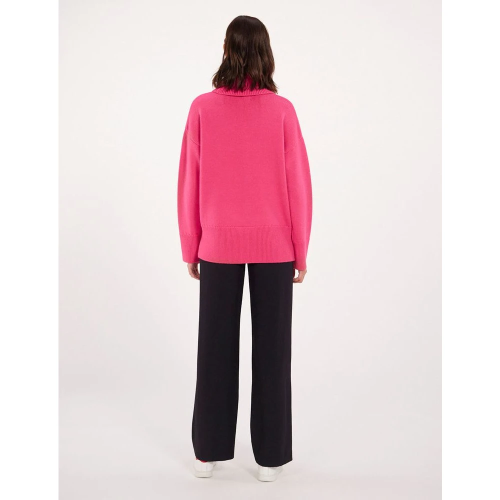 Ines De La Fressange Paris Stefania roze wollen trui Pink Dames