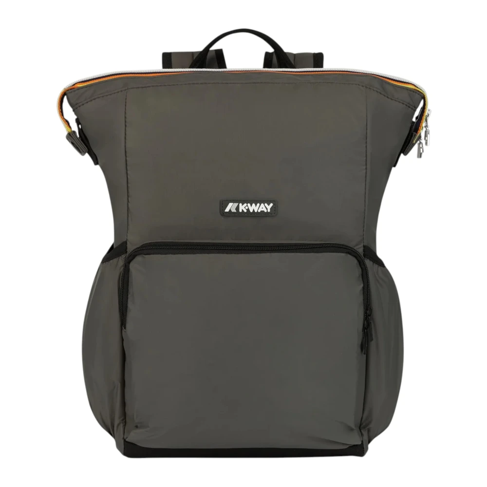 K-Way Donna Verde Borse, Taglia Unica, New,