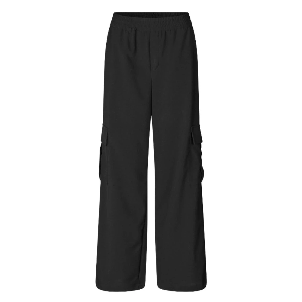 MbyM Zwarte cargobroek Kamina Black Dames