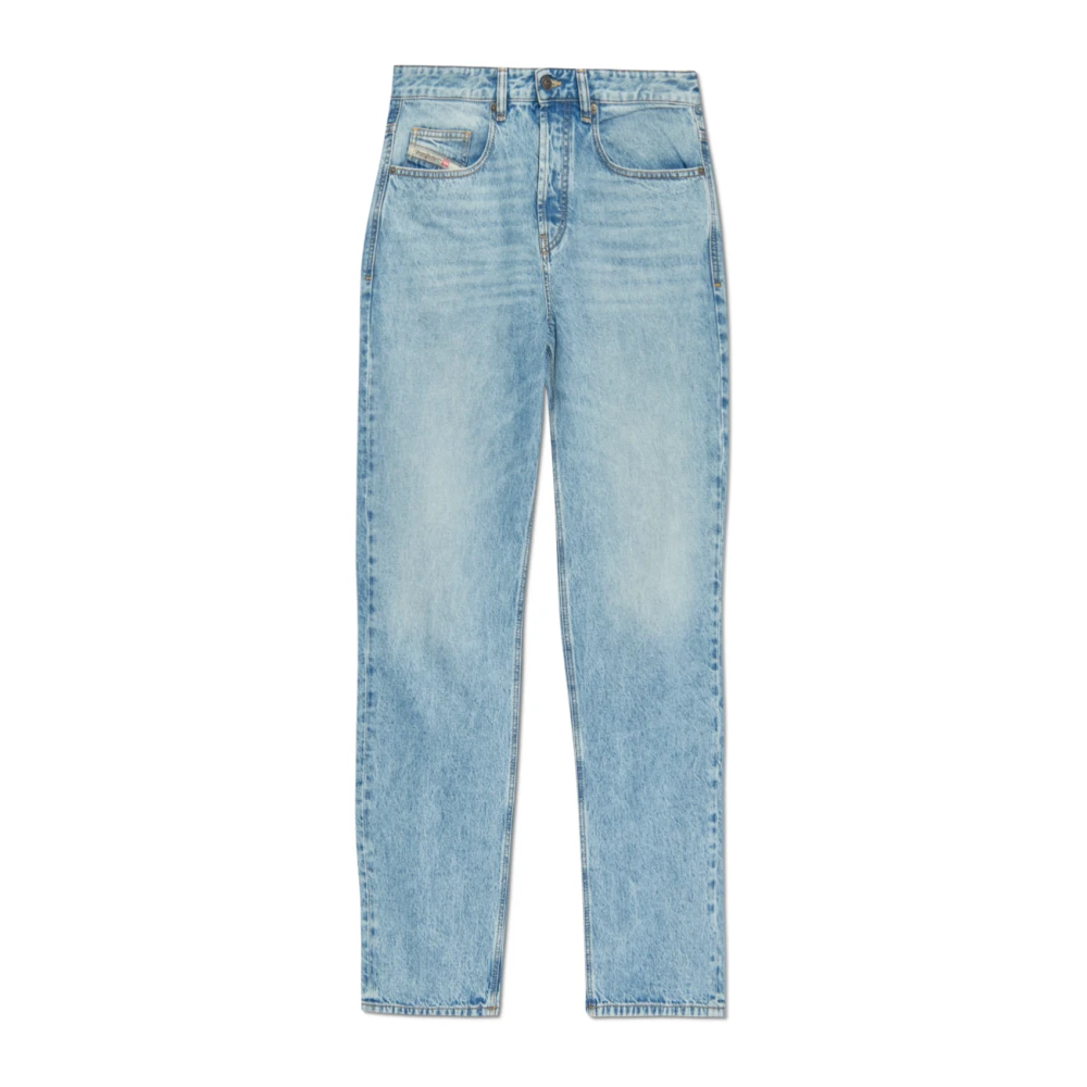 Diesel Mannelijk Blauw Jeans Heren, W33 L32, Katoen, 2001 D-Macro L.32 Jeans