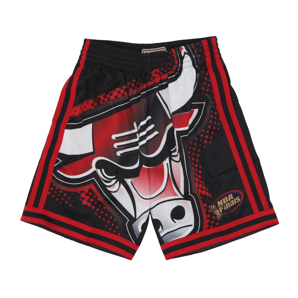 Mitchell & Ness Chicago Bulls Basketbalshorts Zwart Multicolor Heren