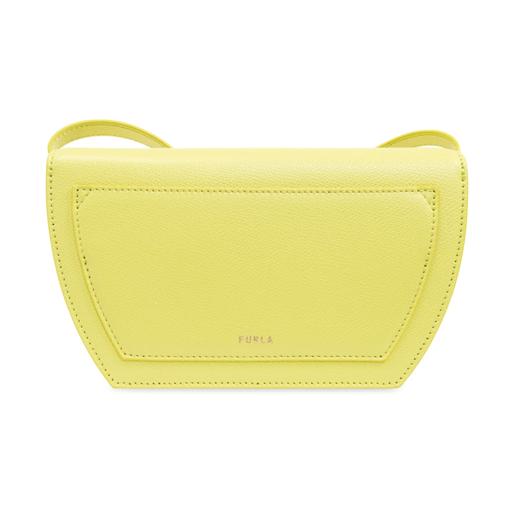 Furla Mini Schoudertas Yellow Dames