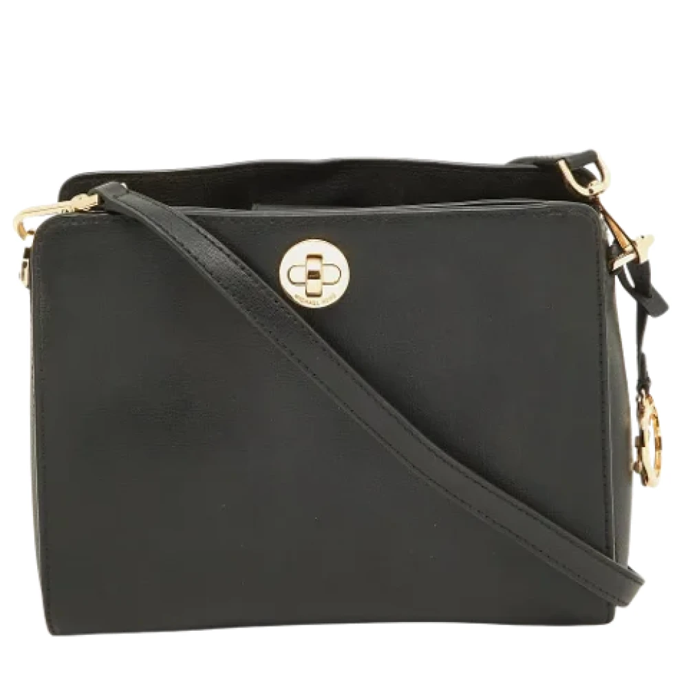 Michael Kors Pre-owned Leather shoulder-bags Black Dames