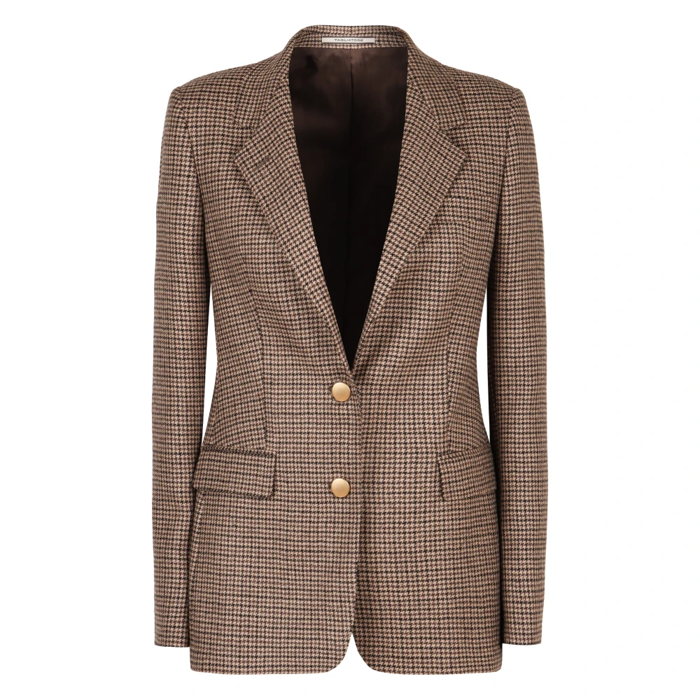 Tagliatore J-Parigi single-breasted two-button blazer Beige Dames