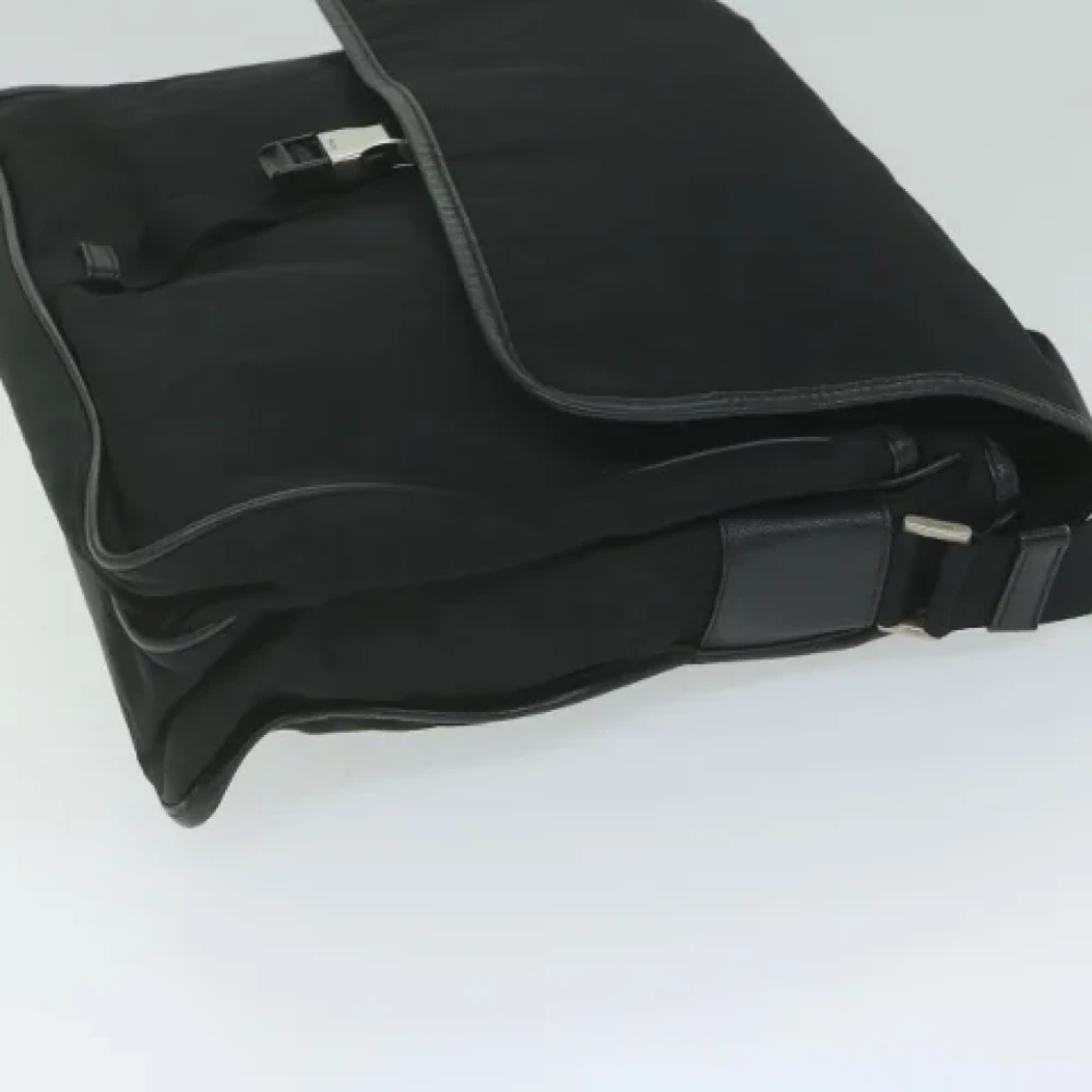 Prada Vintage Pre-owned Fabric prada-bags Black Dames