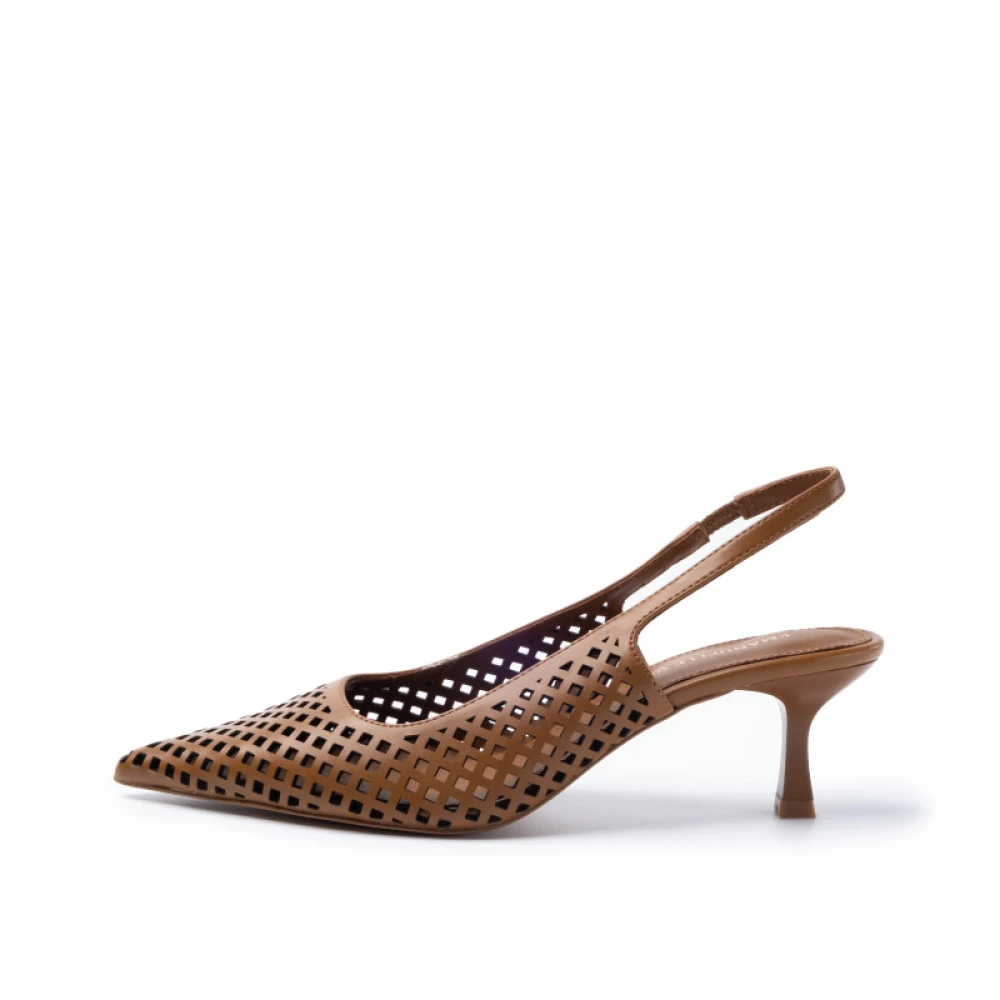 Emanuelle Vee Mujer Marrón - Slingback Divina - Shoes - 40 Eu - Slingback Divina
