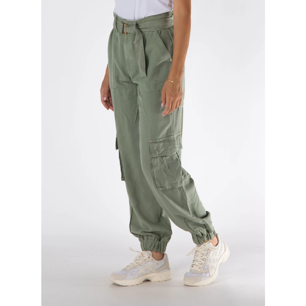 Guess Cargo Broek Katrine Green Dames