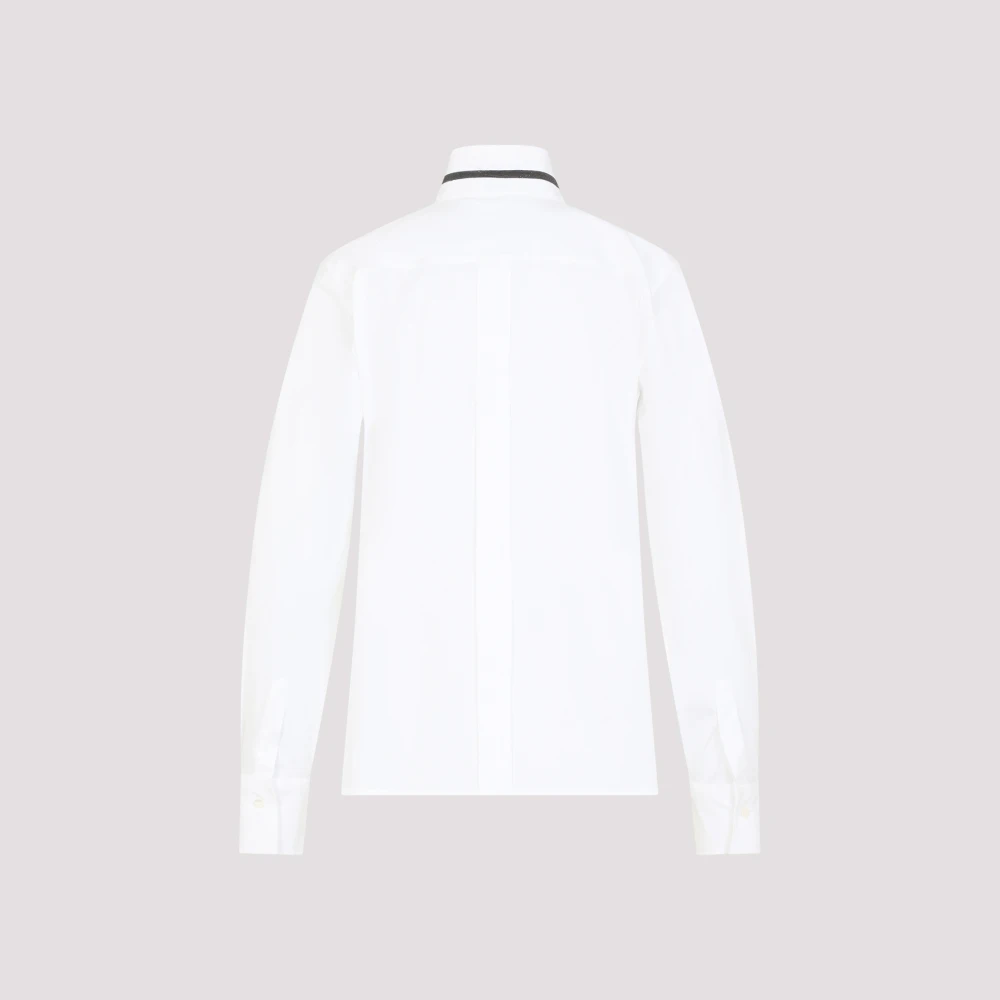 BRUNELLO CUCINELLI Witte Shirt C159 voor Mannen White Dames