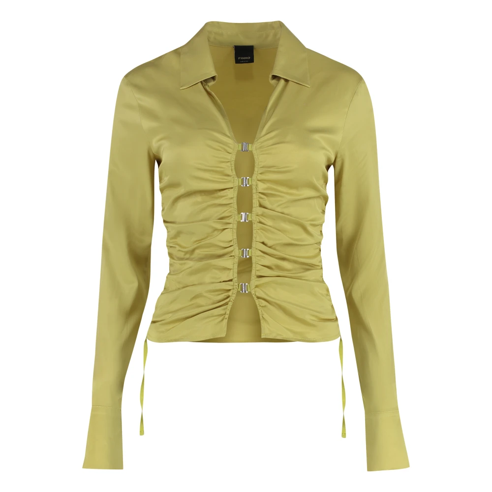Pinko Donna Verde Camicette S, New,