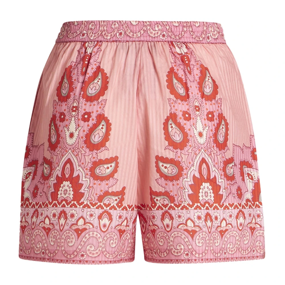 ETRO Roze Zomer Shorts Damesmode Pink Dames