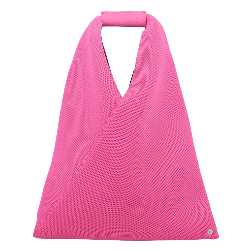 MM6 Maison Margiela Kleine Japanse Mesh Tas Pink Dames