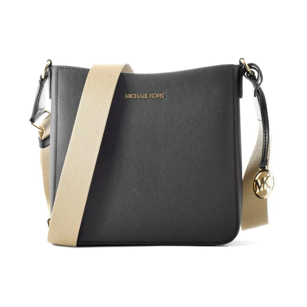 Michael Kors Women's Black Jet Set Travel Small Messenger Bag