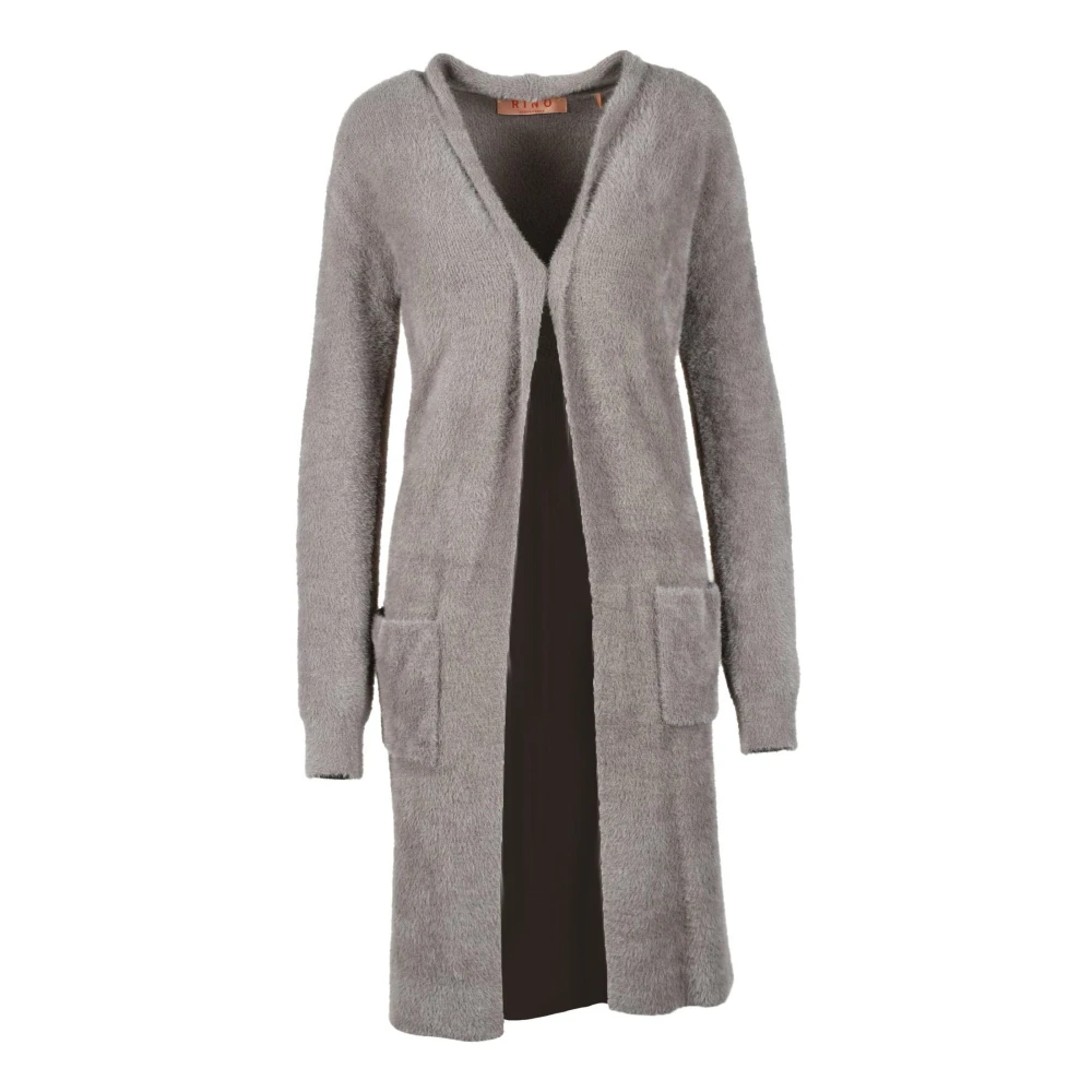 Rino&Pelle Gebreid Vest in 100% Polyamide Beige Dames