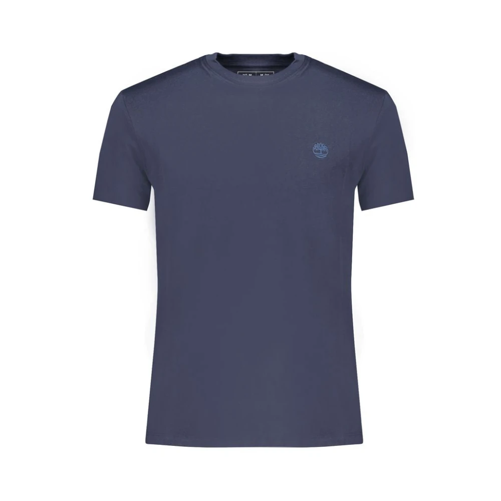 Timberland Men's Blue T-Shirts, S, Cotton T-Shirt