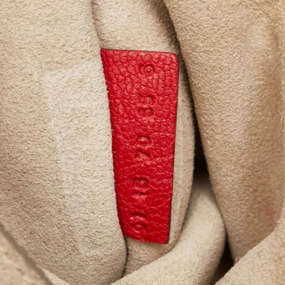 Chloé Pre-owned Leather shoulder-bags Red Dames