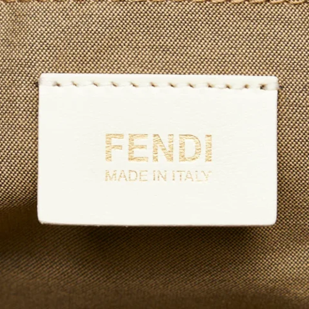 Fendi Vintage Pre-owned Fabric totes Beige Dames