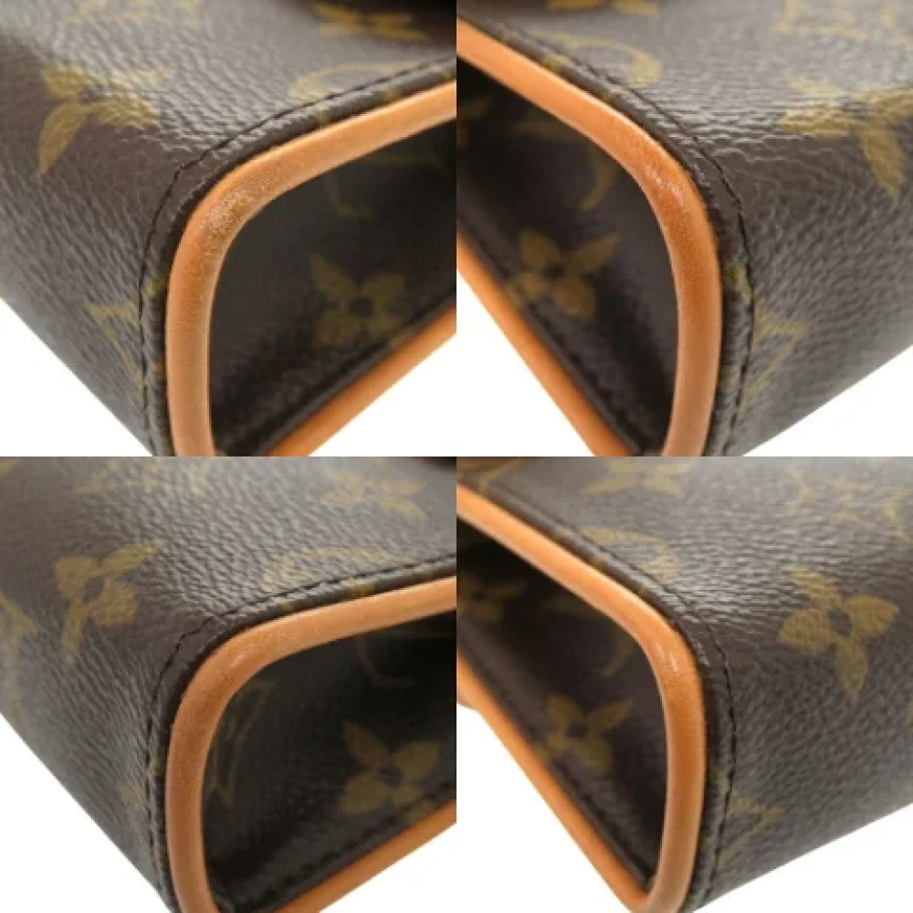 Louis Vuitton Vintage Pre-owned Canvas crossbody-bags Brown Dames
