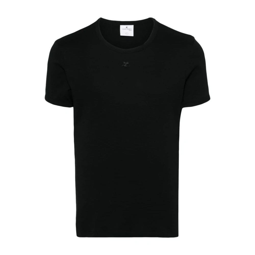 Courrèges T-Shirts Black Heren