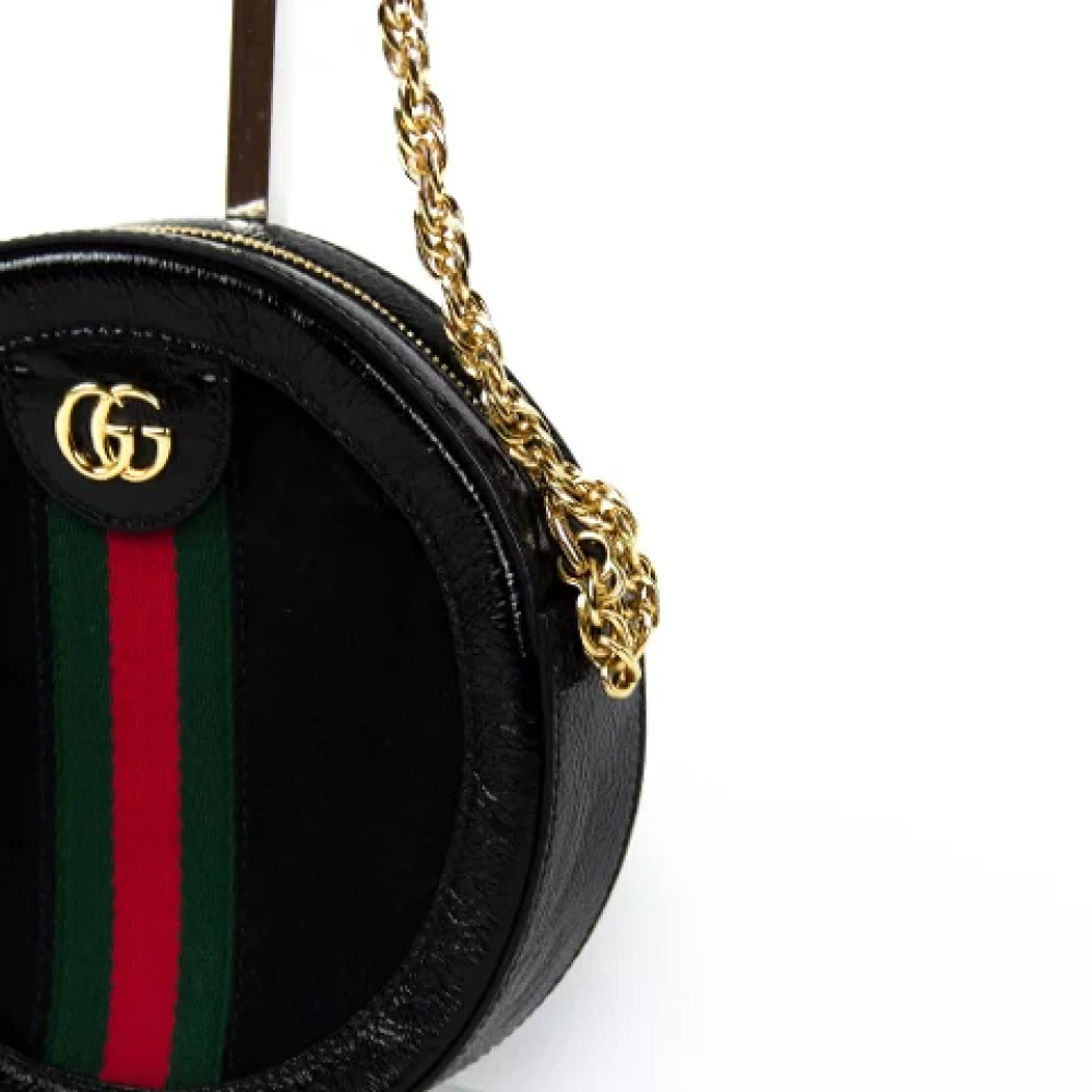 Gucci Vintage Pre-owned Fabric gucci-bags Black Dames