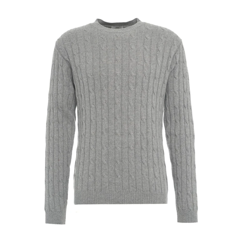 Daniele Fiesoli Grijze Gebreide Kleding voor Mannen Aw24 Gray Heren