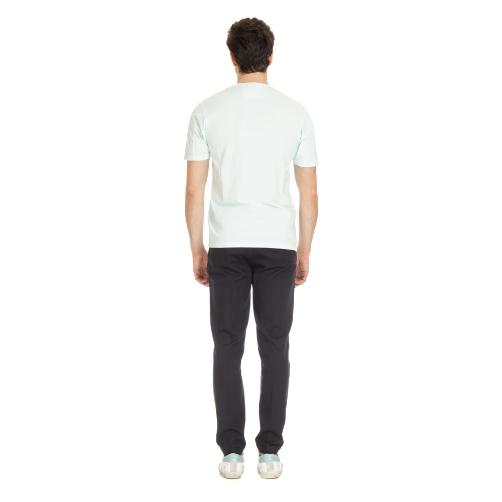 C.P. Company Heldere Blauwe T-shirts en Polos Blue Heren