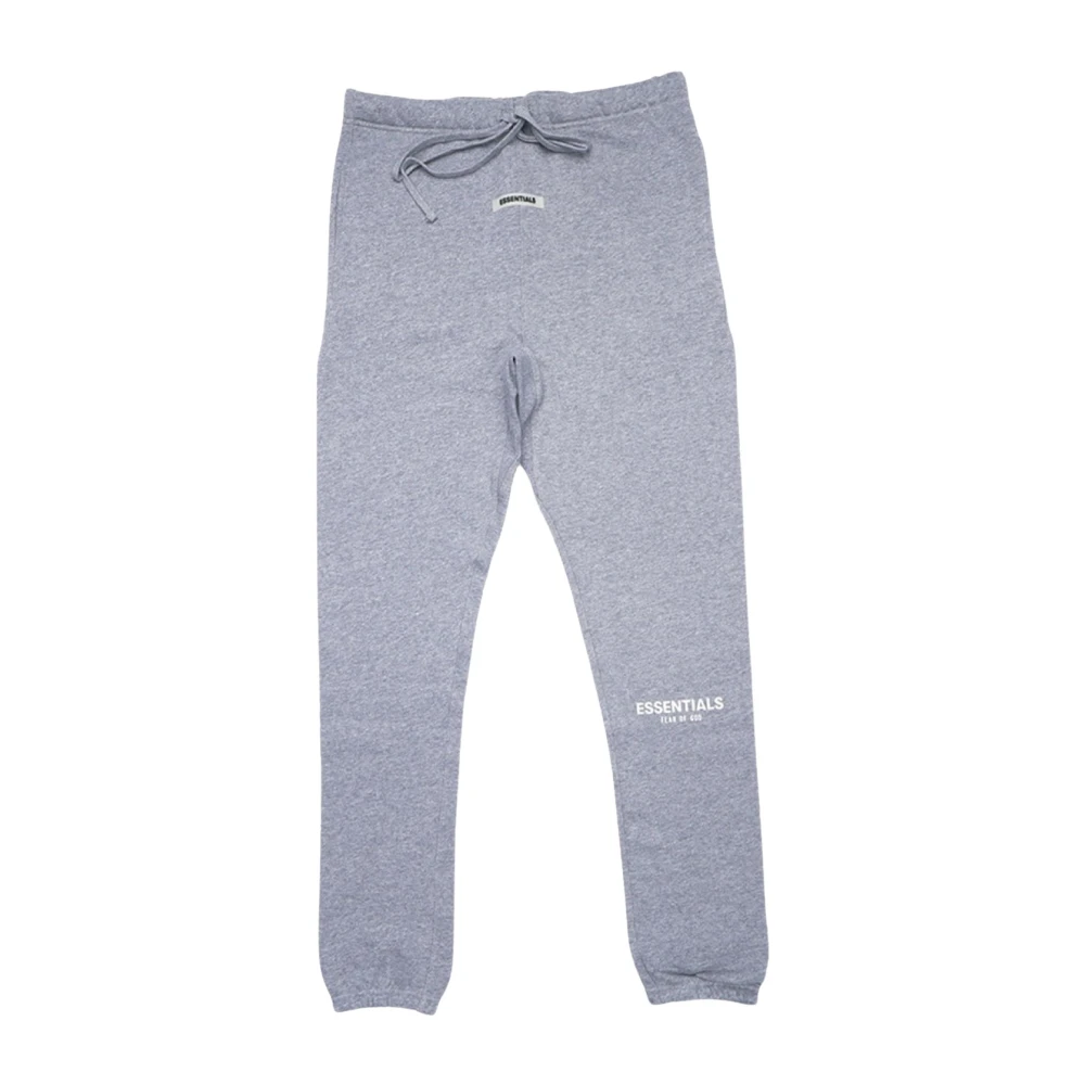 Fear Of God Donker Heather Grey Essentials Sweatpants Beperkte Oplage Gray Heren