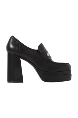 Platform Loafers Chunky Heel