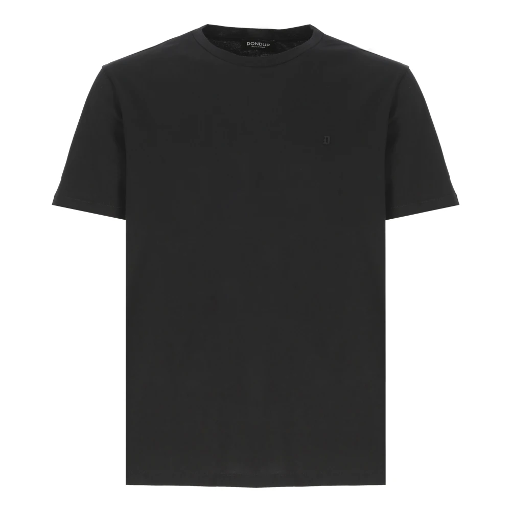 Dondup - Tops > T-Shirts - Black - Dondup - Modalova