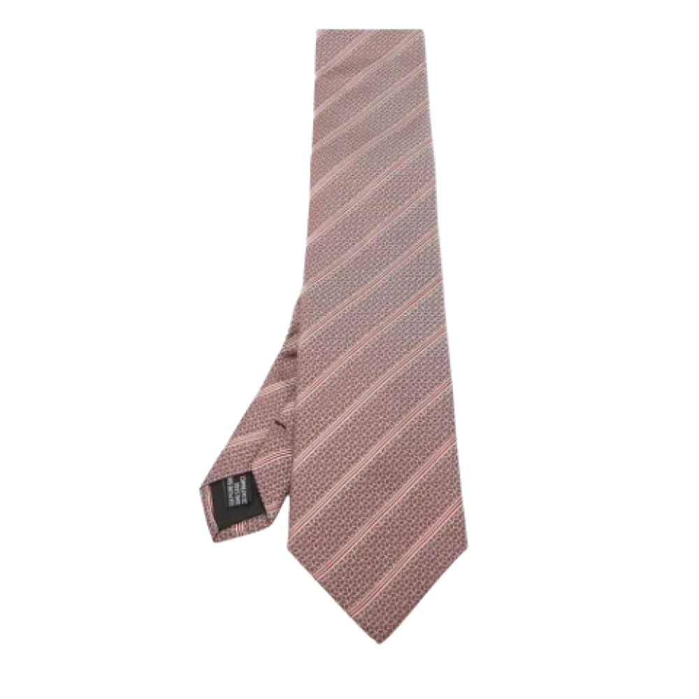 Yves Saint Laurent Vintage Pre-owned Silk home-office Pink Dames