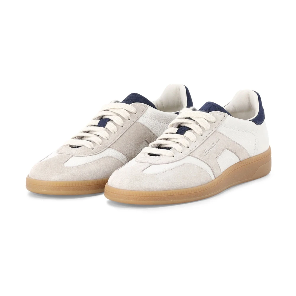 Santoni Sneakers Dames Schoenen Wit