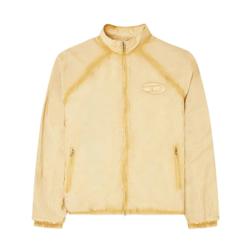 Diesel Men's Brown Light Jackets, M, Light Jacket