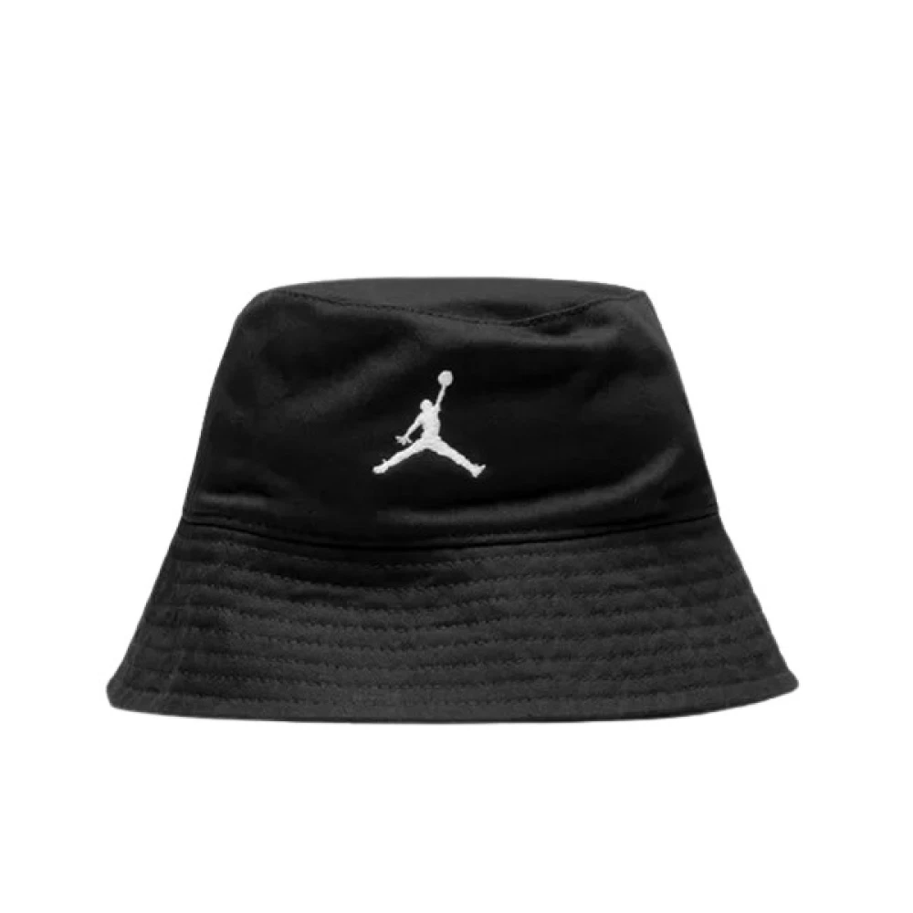 Jordan Zwarte Bucket Hat Black Heren