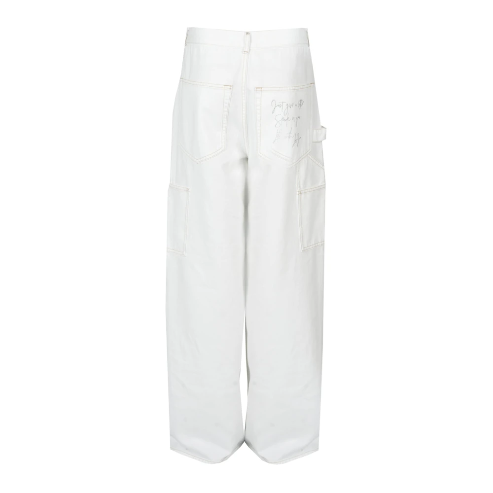 Liu Jo Comfort Fit High Waist Jeans White Dames