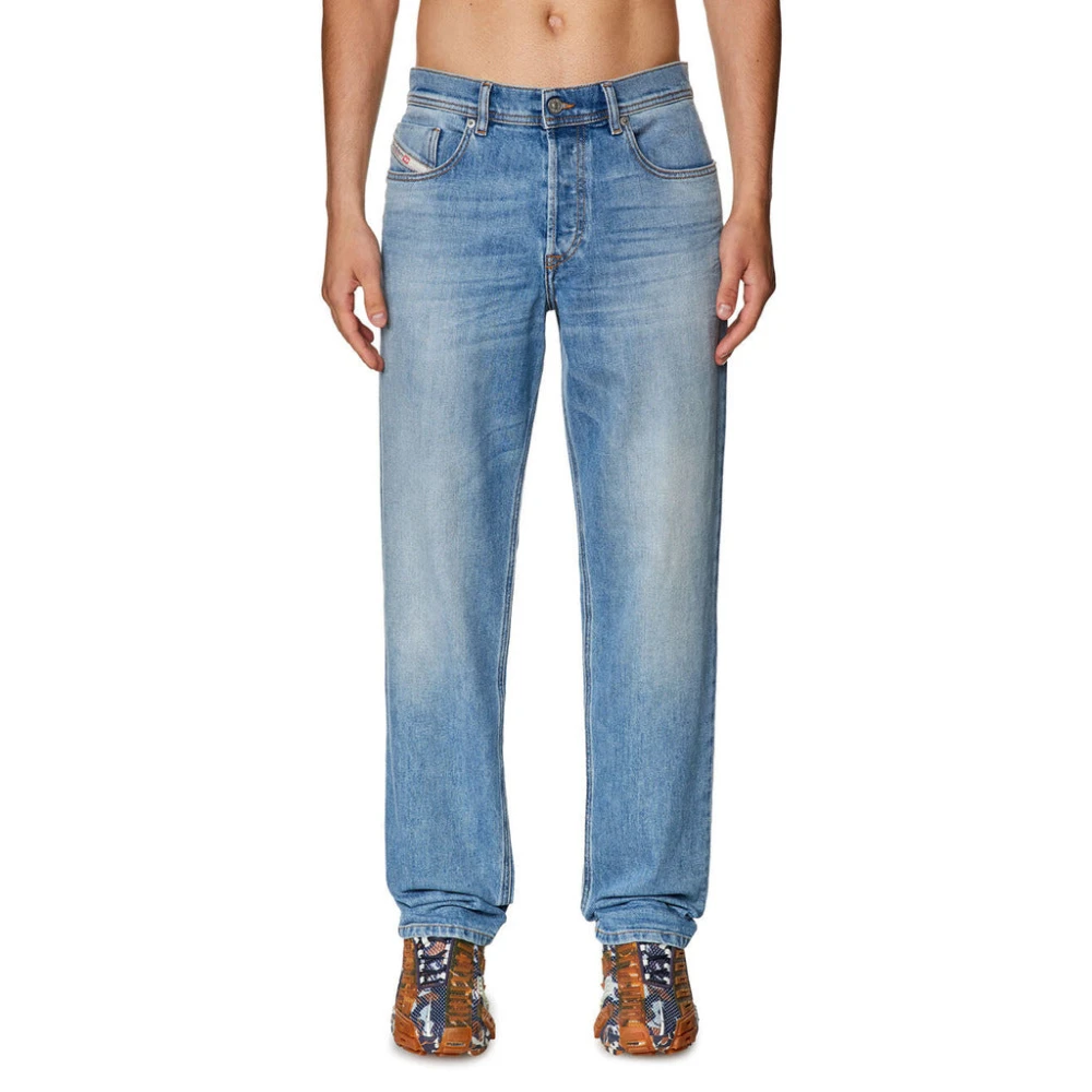 Diesel Men's Blue Straight Jeans,, Regular-Fit Jeans W32