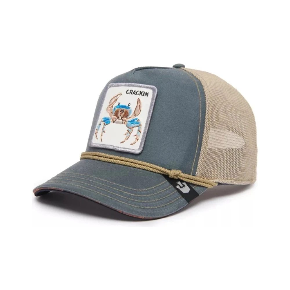 Goorin Bros Blauwe Krab Truckerpet Blue Heren
