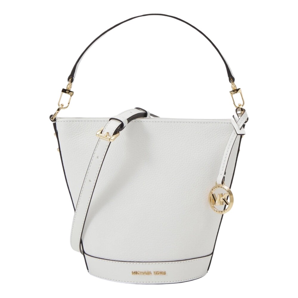 Witte Kleine Townsend Leren Crossbody Tas Michael Kors