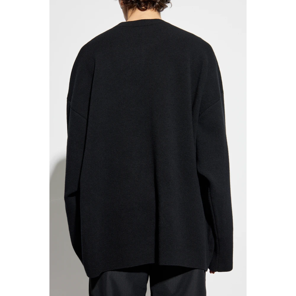 Balenciaga Wollen trui uit de Skiwear collectie Black Heren