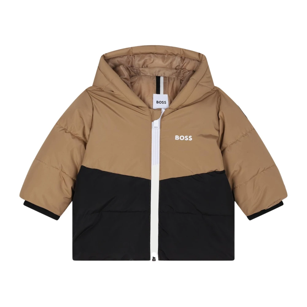 Hugo Boss Quiltad Barn Beige Kappa Beige, Pojke