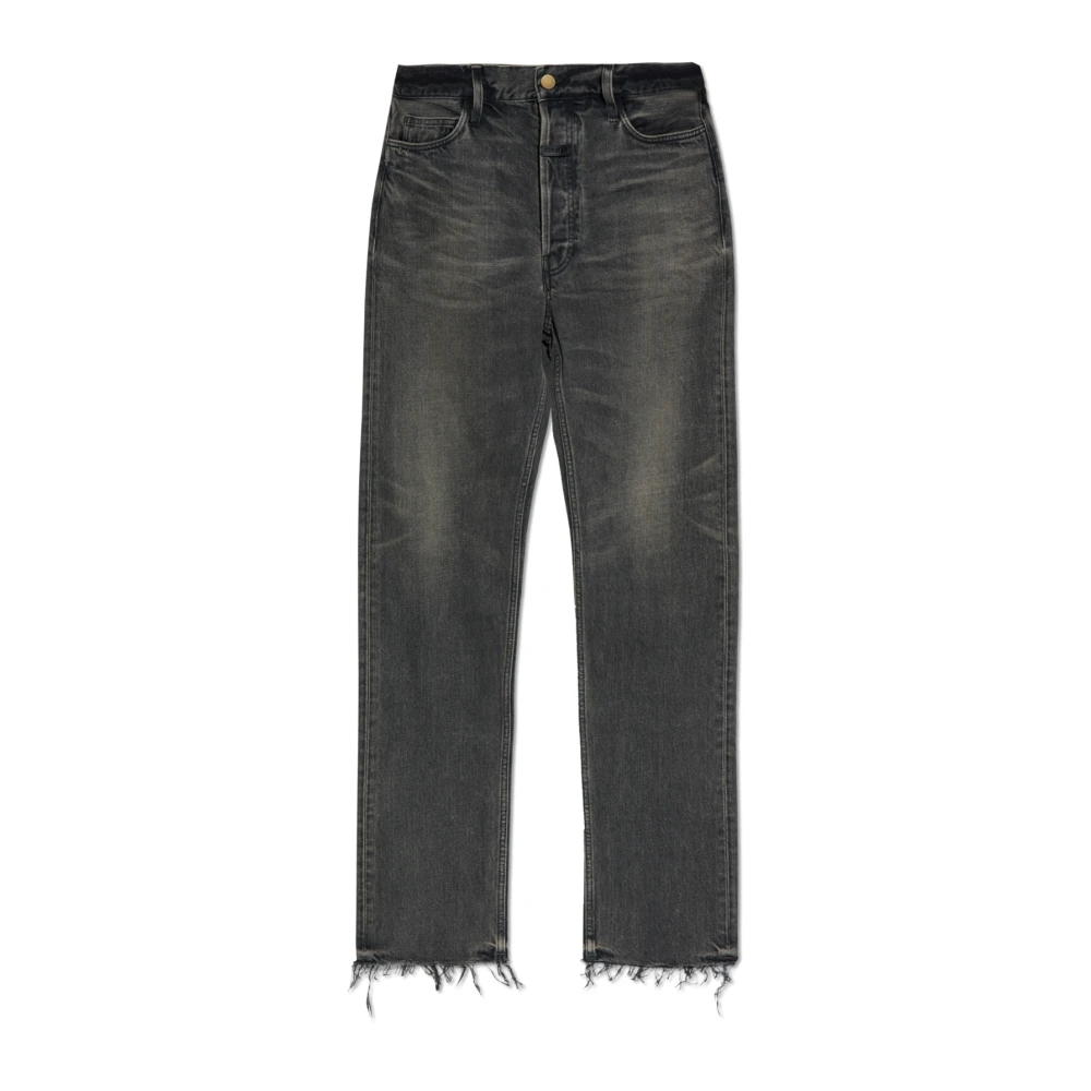 Fear Of God Jeans met logo Black Heren