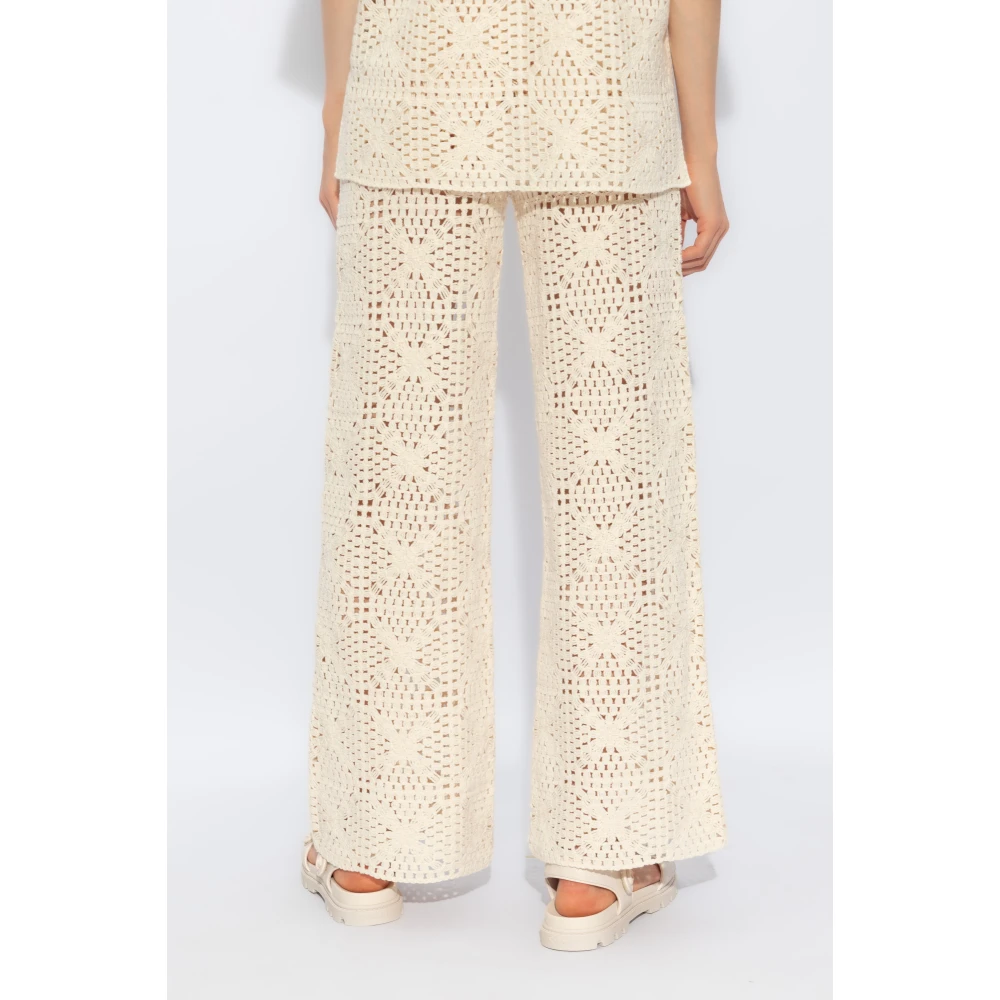 AllSaints Kanten broek Beige Dames