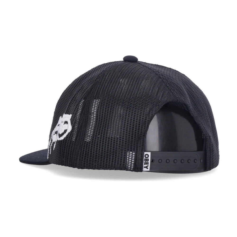 Obey Caps Black Heren