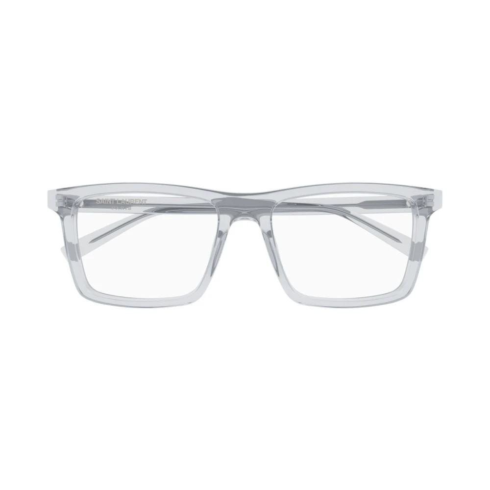 Saint Laurent Men's Gray Glasses, 54 Mm, Eyeglasses