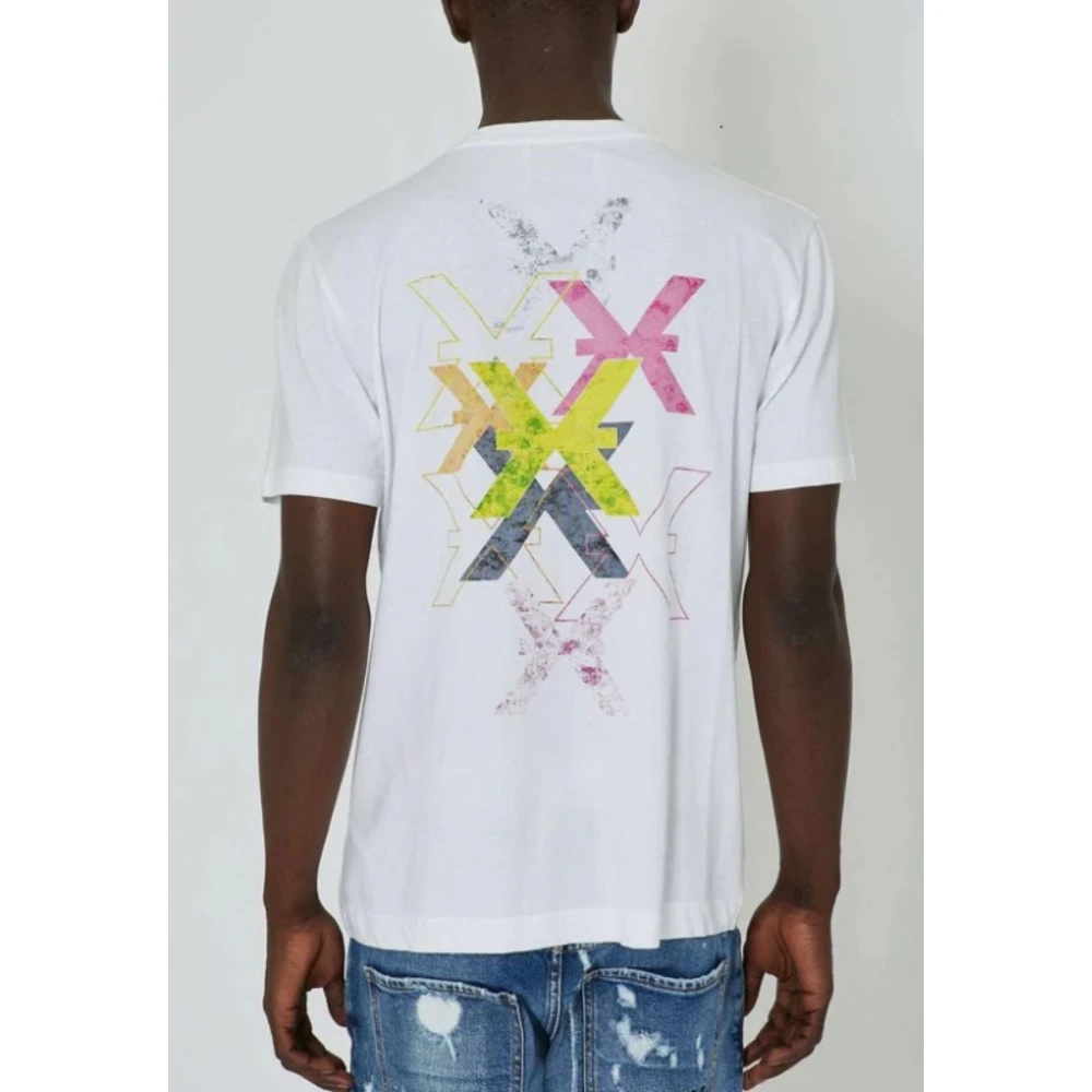 John Richmond Heren Casual T-Shirt White Heren
