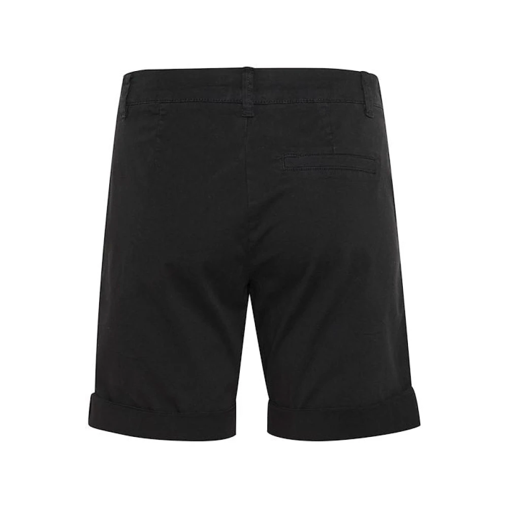 Part Two Blauw Grafiet Bermuda Shorts Blue Dames