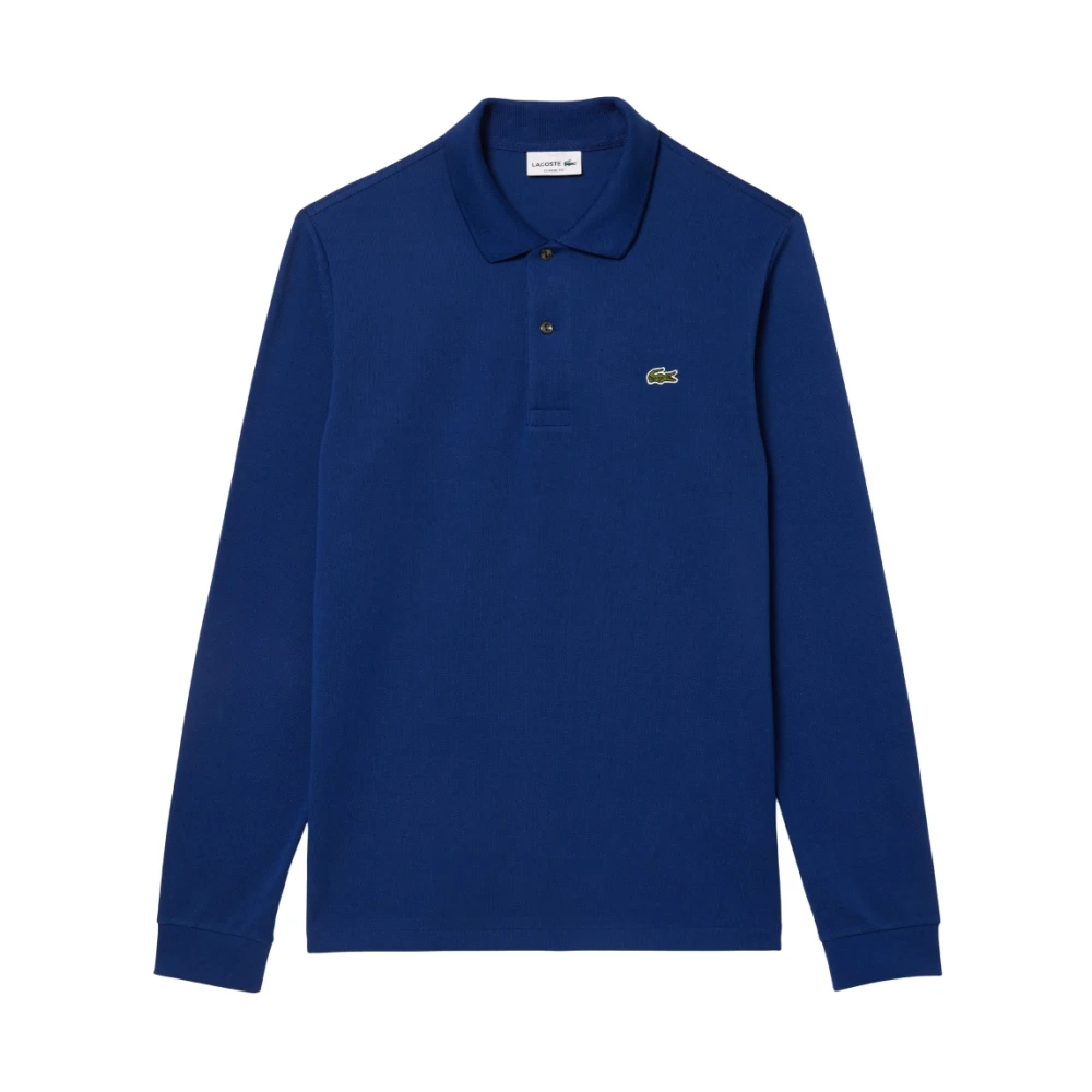 Lacoste Herr Blå Toppar Xl, Bomull, Klassisk Polo Skjorta