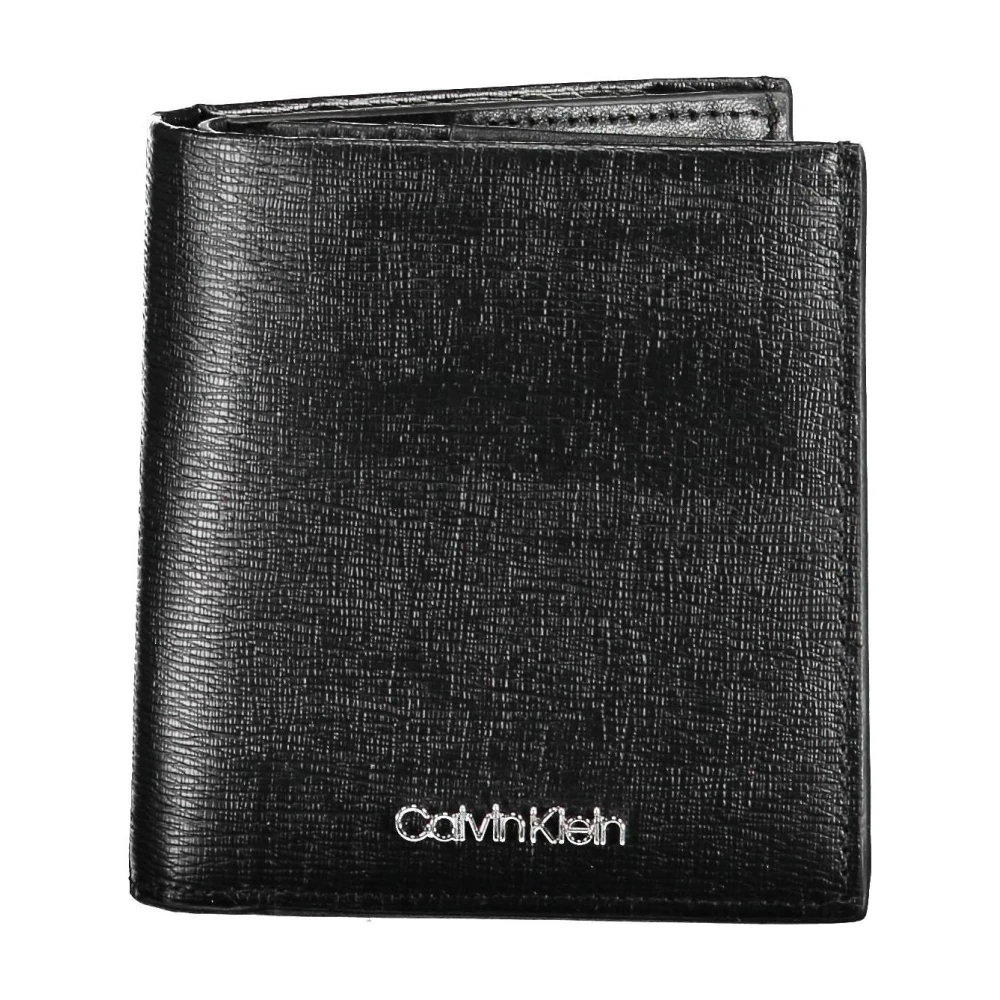 Calvin Klein Herr Plånbok Svart Rfid Skydd Black, Herr