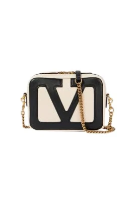 VLogo leather tote bag